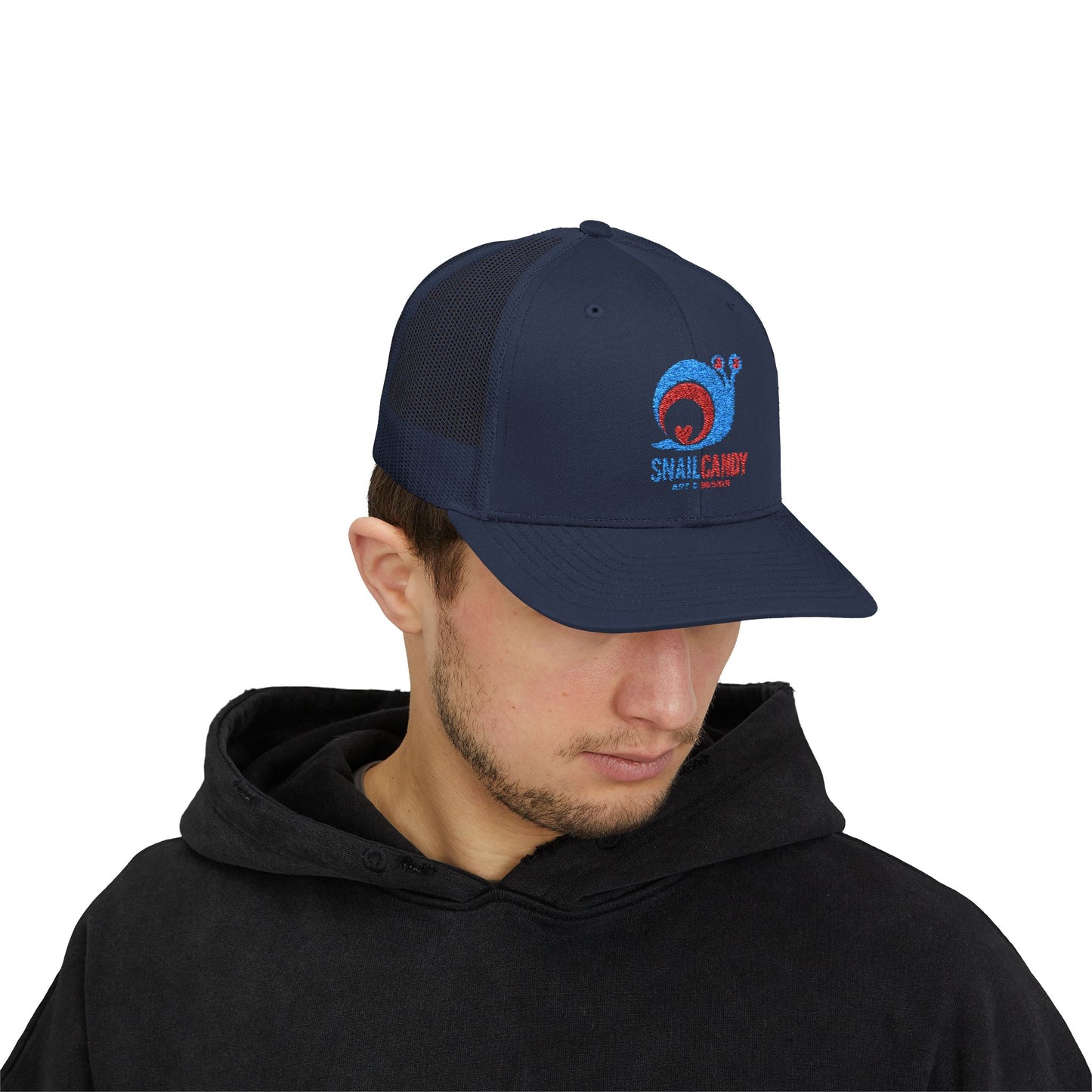 Snail Candy Snapback Trucker Cap