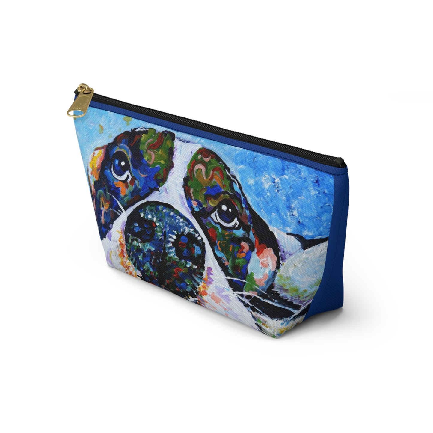Small Travel zipper bag - Puppy Love