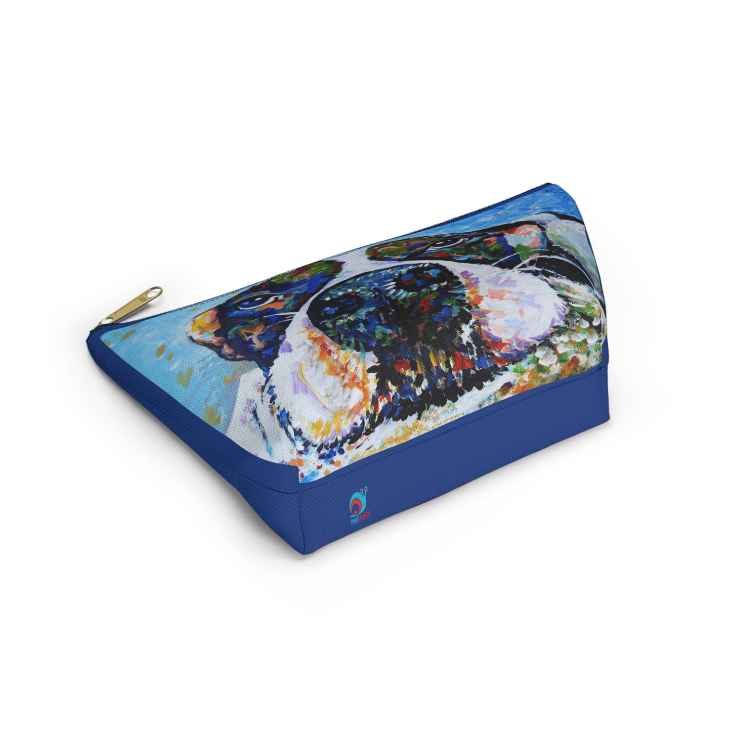 Small Travel zipper bag - Puppy Love
