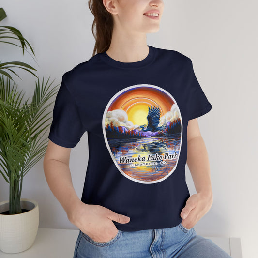 Waneka Lake T-Shirt, Navy, Midnight Blue