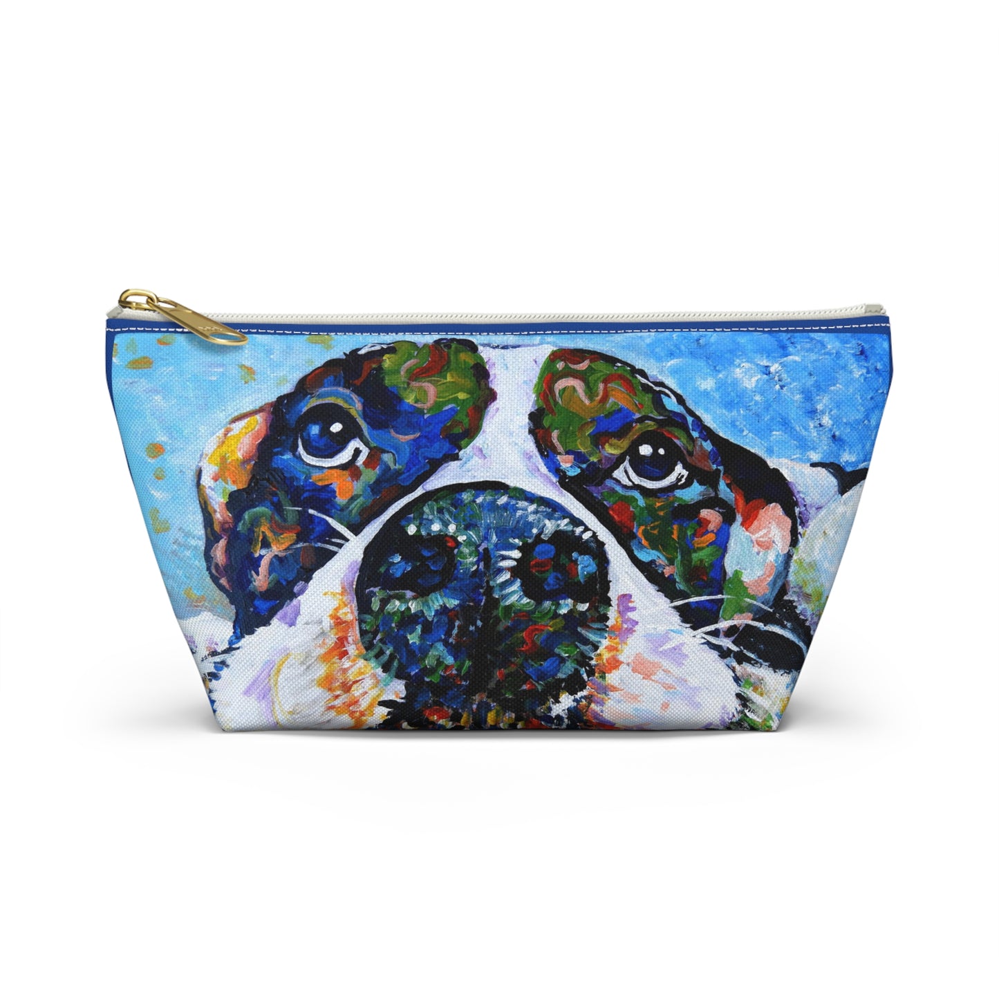 Small Travel zipper bag - Puppy Love
