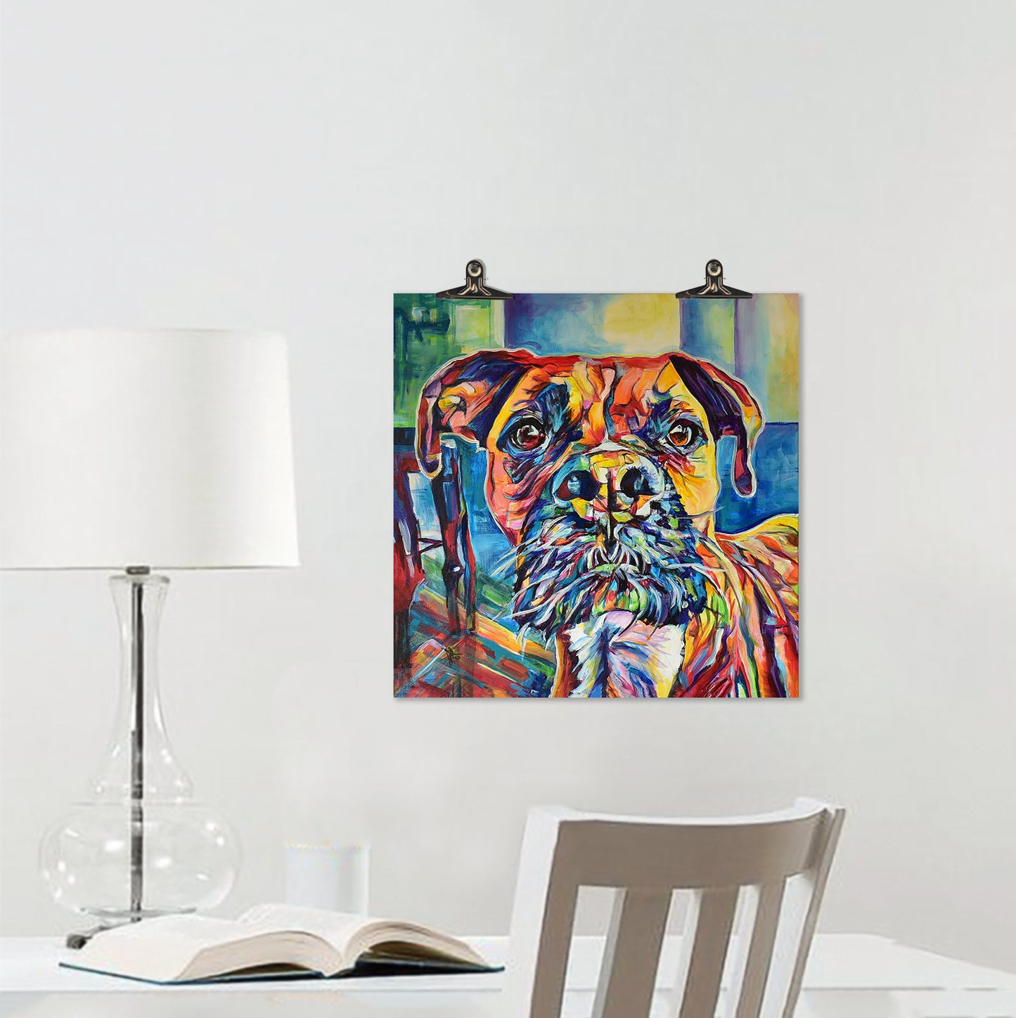 Boxer dog - Wall Art Prints