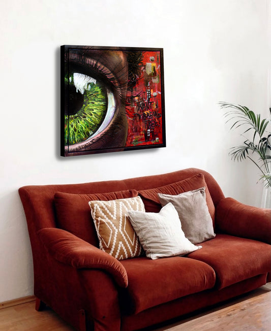 'Want to Break Free', original painting