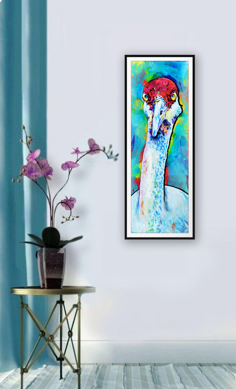 'Sandhill Crane' - Wall art prints