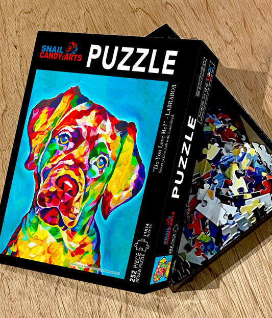 Labrador Dog Puzzle