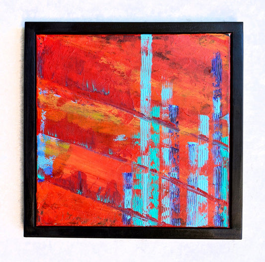 'Intersect II', abstract painting