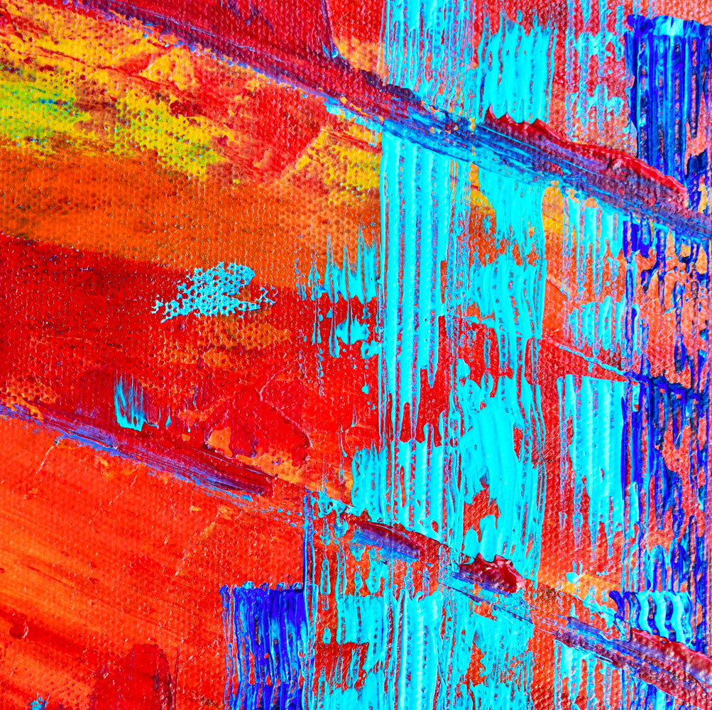 'Intersect II', abstract painting