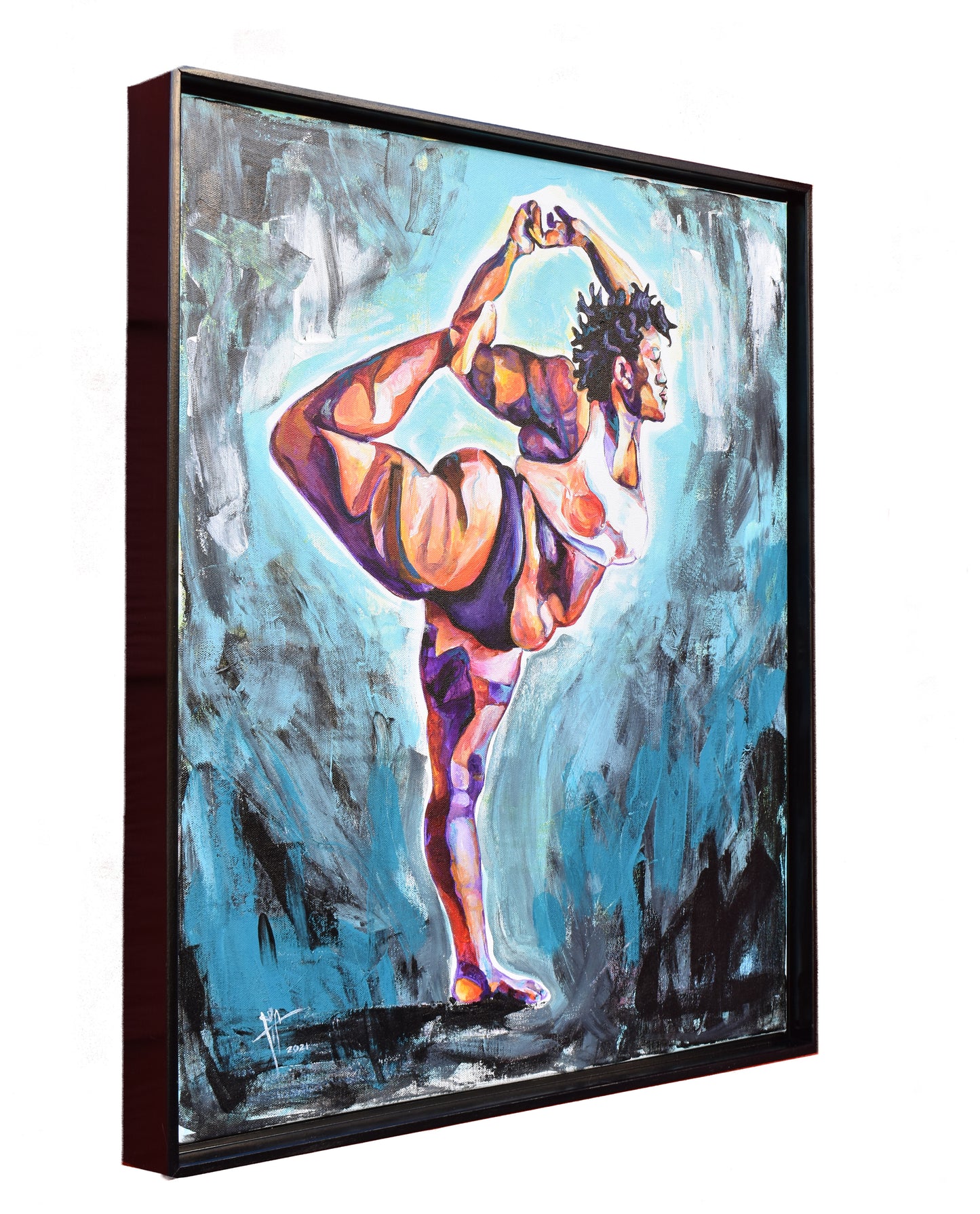 'Journey', 20 x 24 inch, canvas framed