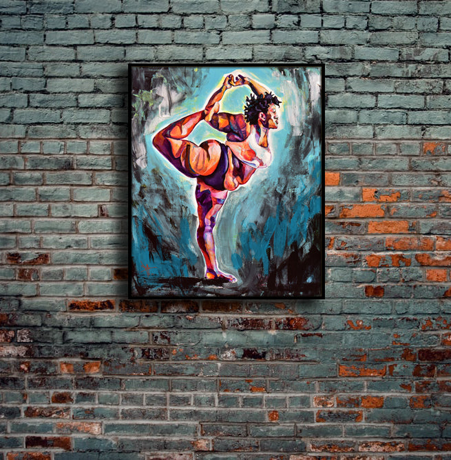 'Journey', 20 x 24 inch, canvas framed