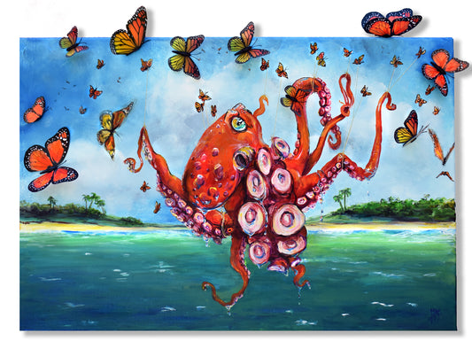 'Migration' 20 x 30 inch canvas