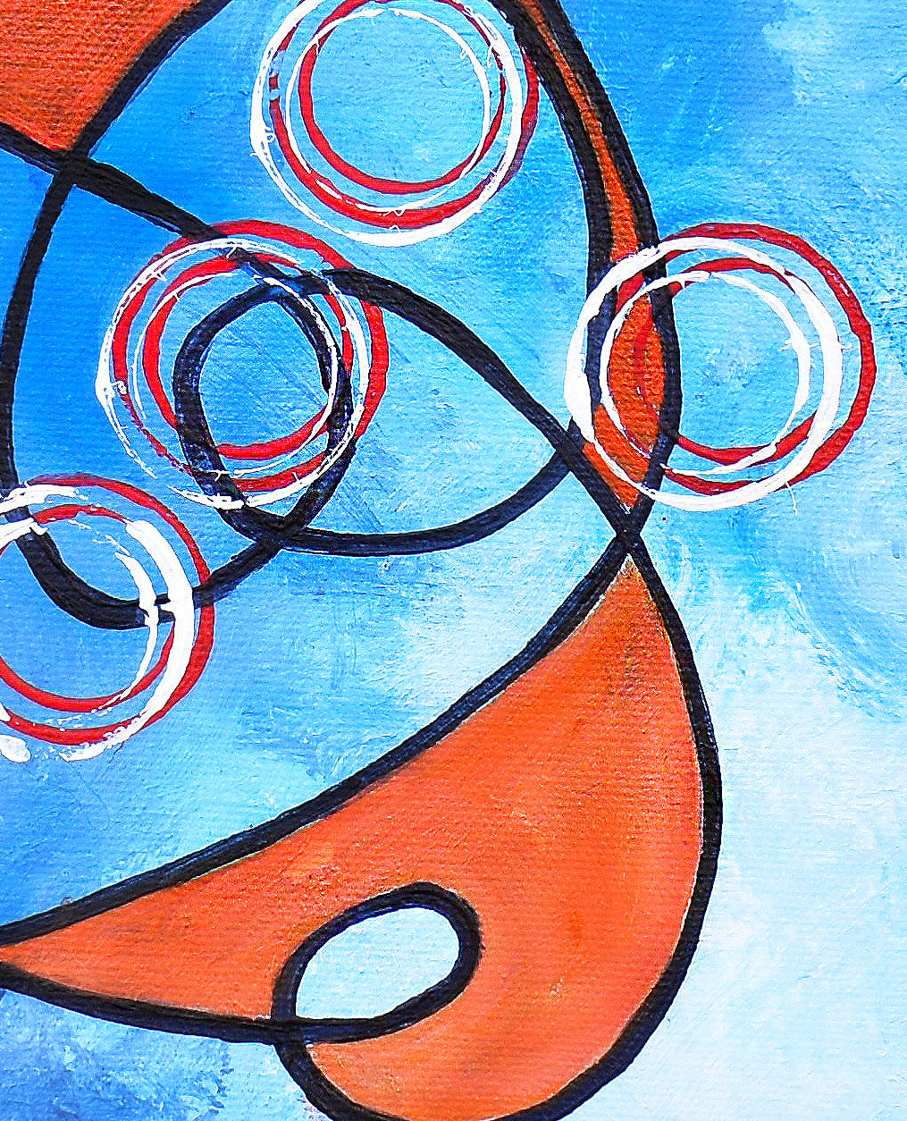 'Minotaur', of Sky And... series, original painting