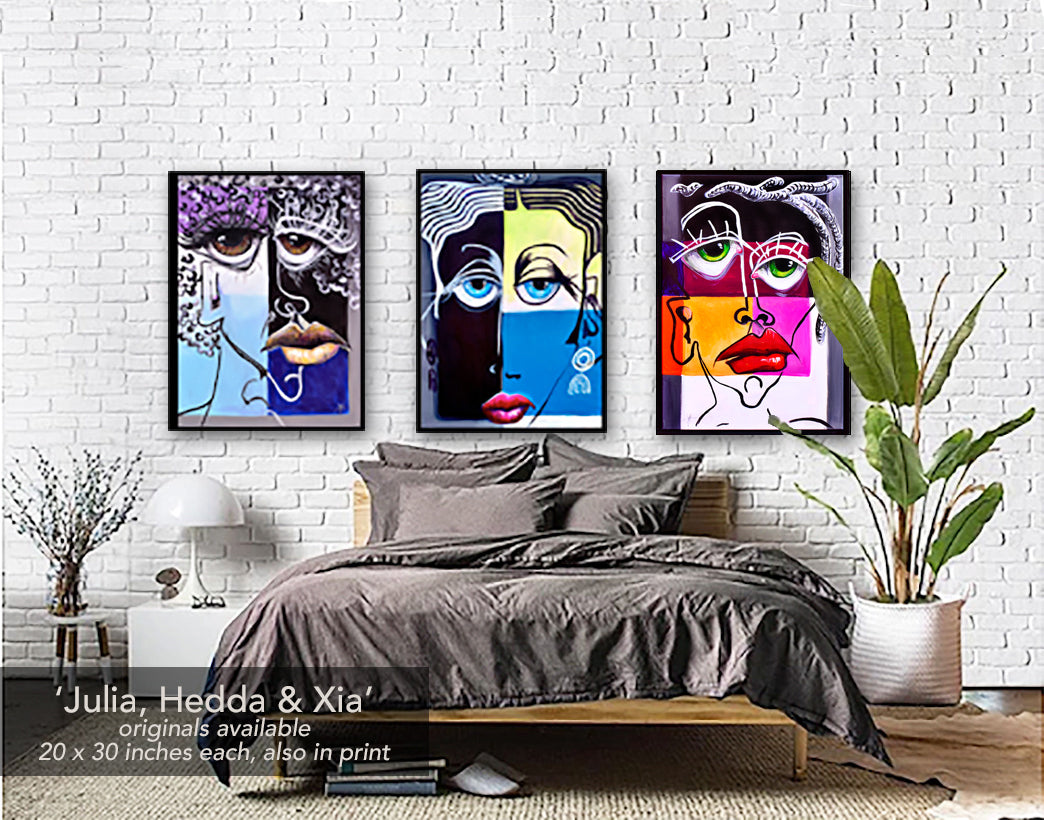 'Hedda' art print