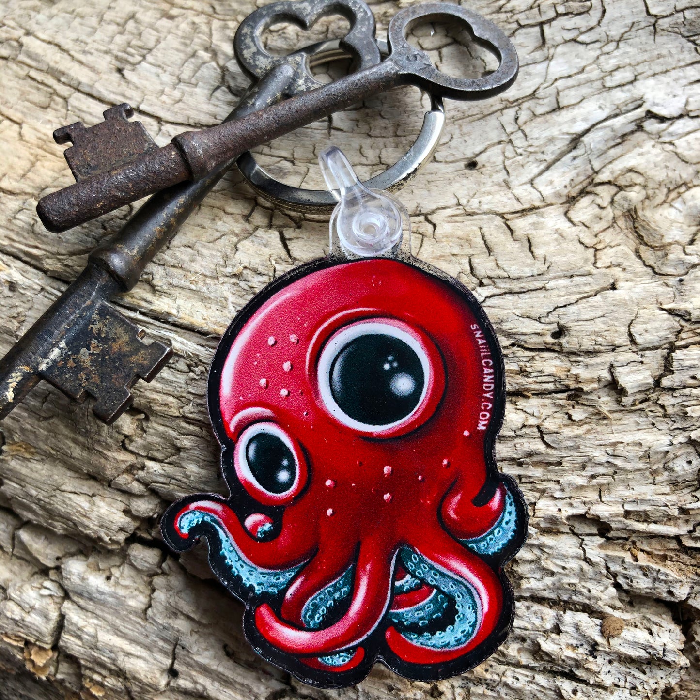 Bag charm - Little Pacific Octopus
