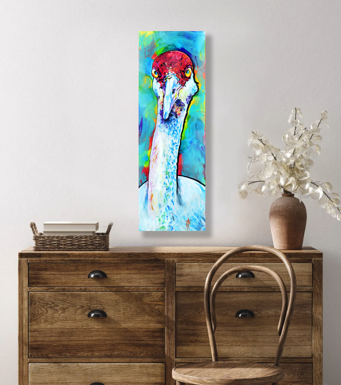 'Sandhill Crane' - Wall art prints