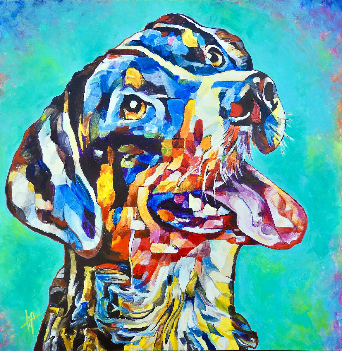 'She is Hunter', German Shorthaired Pointer portrait