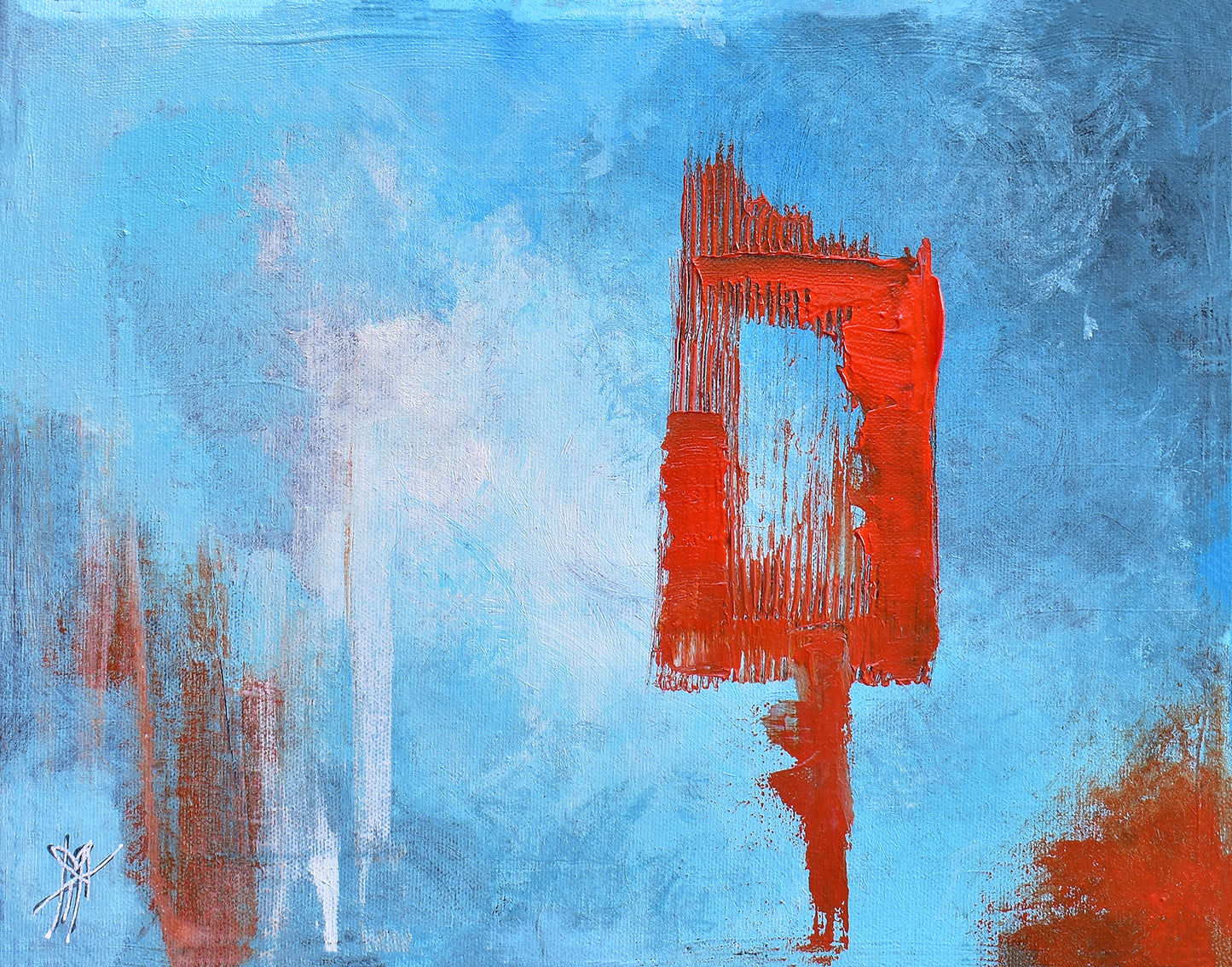 'You Don't Always Have to Follow the Signs' original painting