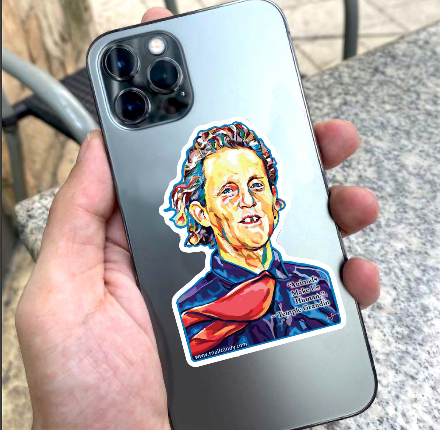 Sticker - Notable Woman Collection "Temple Grandin"