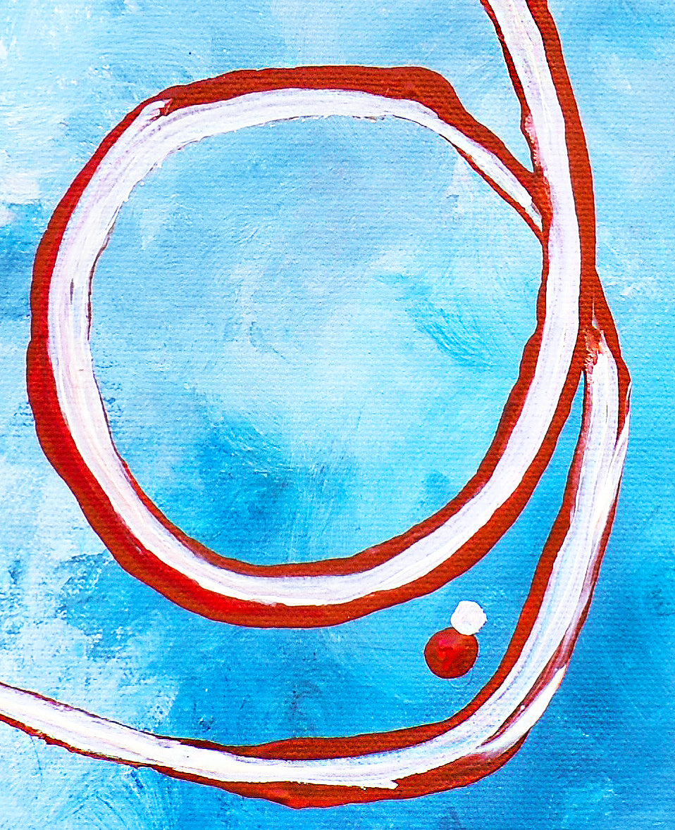 'Every Which Way the Wind Blows', of Sky And... series, original painting