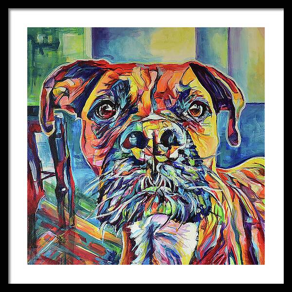 Boxer dog - Wall Art Prints