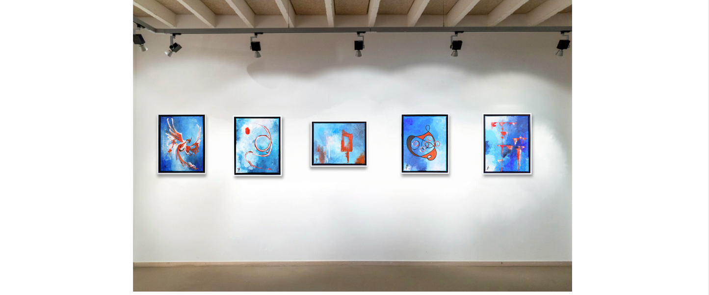 'Every Which Way the Wind Blows', of Sky And... series, original painting