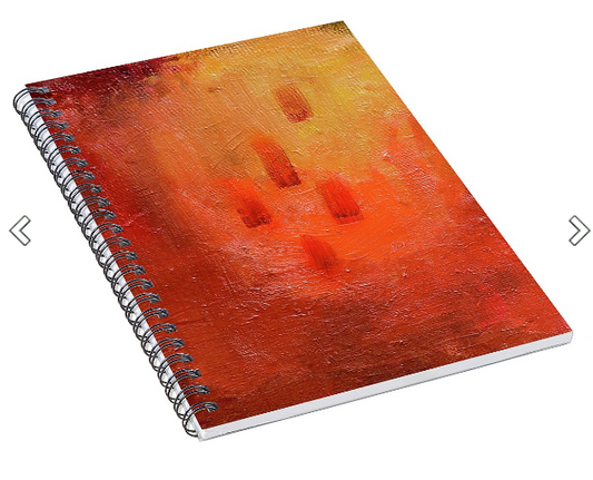 'Descending' - Spiral Notebook