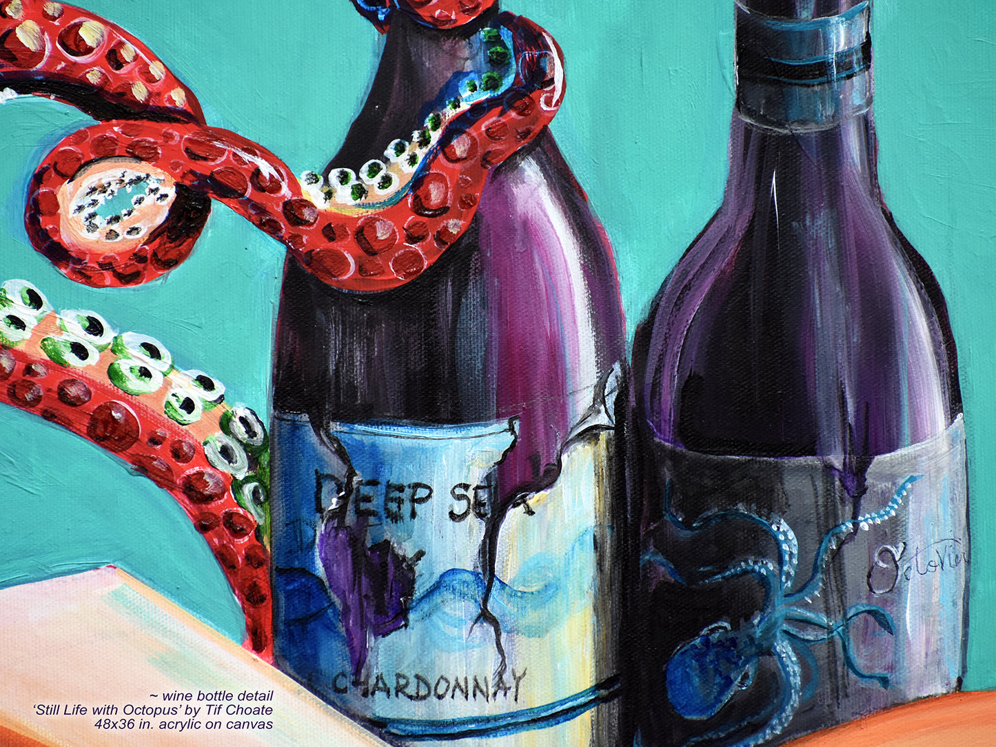 'Still Life with Octopus', original painting