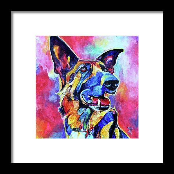 German Shepherd portrait - Wall Art Prints