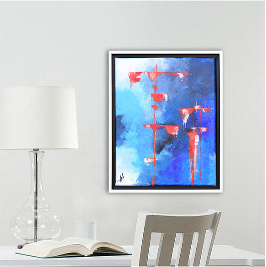 'Ghost Ship', of Sky And... series, original painting