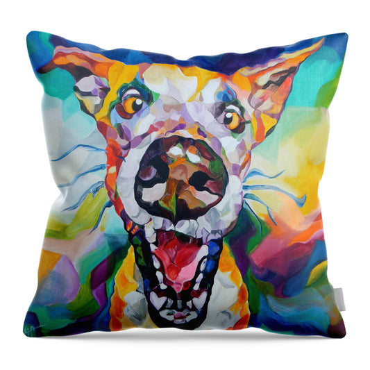 Great Dane Throw Pillow