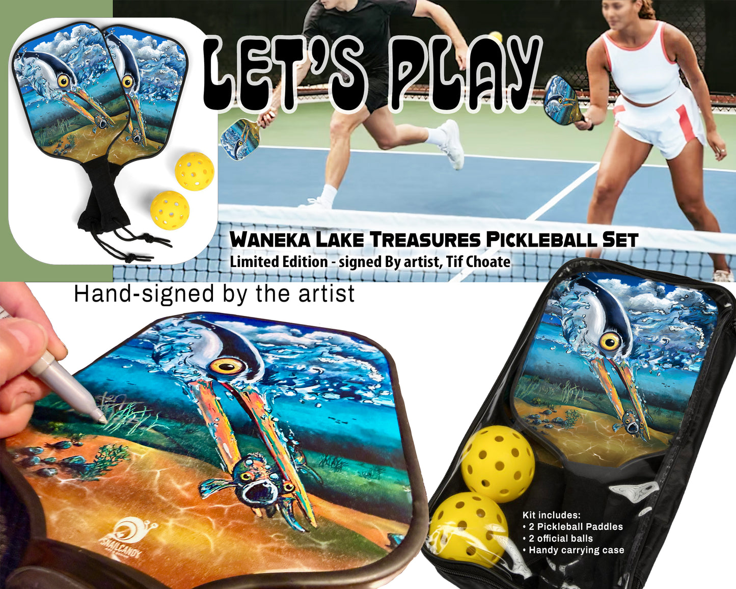 PickleBall Set - Limited Edition