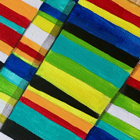 'Shift' , abstract painting