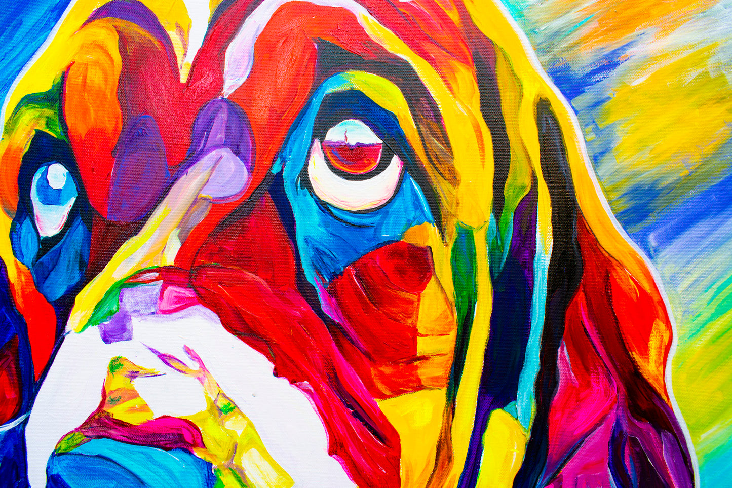 'Walter Fielding, To Be Exact', Basset Hound portrait
