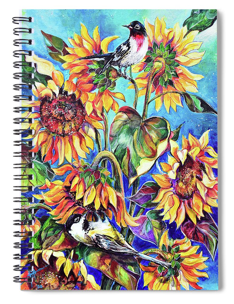 'Late Autumn Harvest' - Spiral Notebook
