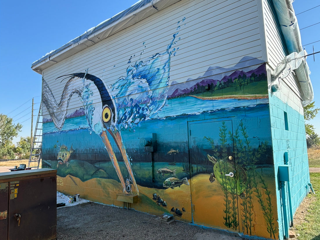 the pump house mural