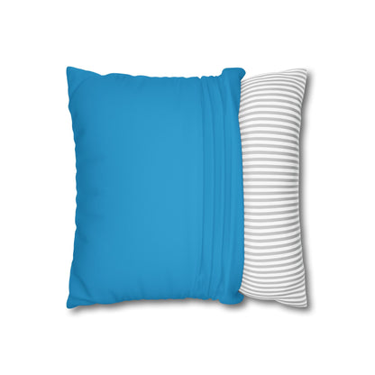 Faux Suede Square Pillow Case