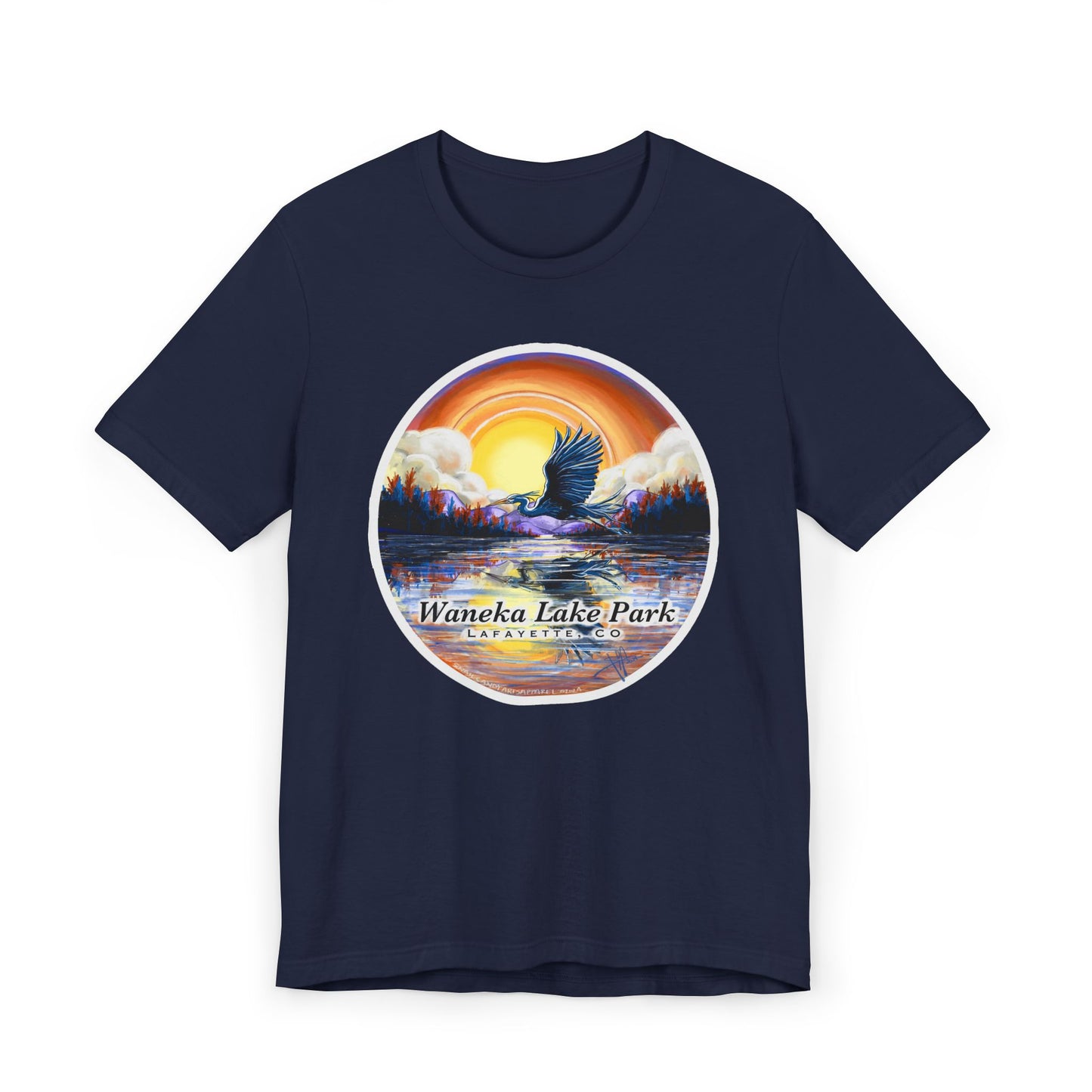 Waneka Lake Design, 100% cotton Jersey T-Shirt