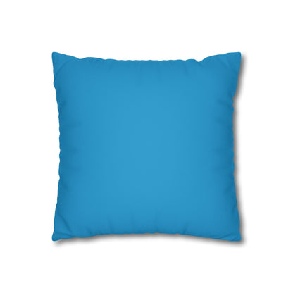 Faux Suede Square Pillow Case