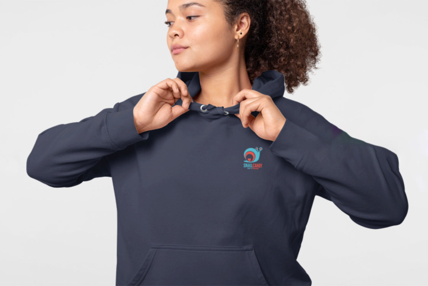 Snail Candy Arts Sponge Fleece Pullover Hoodie
