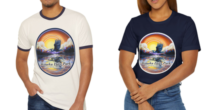 Waneka Lake T-Shirt, Navy, Midnight Blue