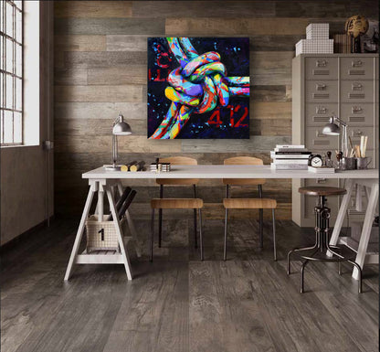 'Three Fold Cord' art print
