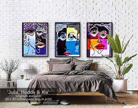 'HEDDA' original painting