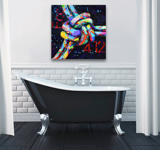 'Three Fold Cord' art print