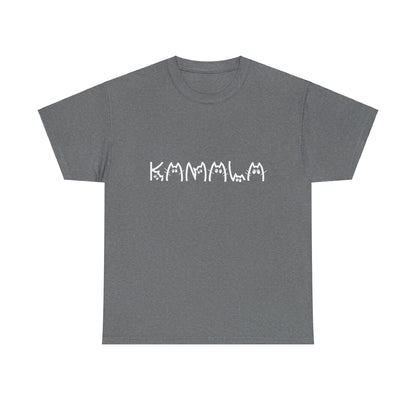 Kamala Cat T-shirts [ S - 5XL] WHITE writing