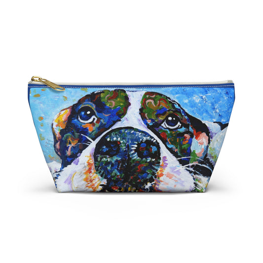 Small Travel zipper bag - Puppy Love