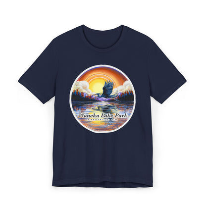 Waneka Lake T-Shirt, Navy, Midnight Blue