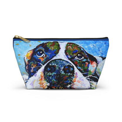 Small Travel zipper bag - Puppy Love