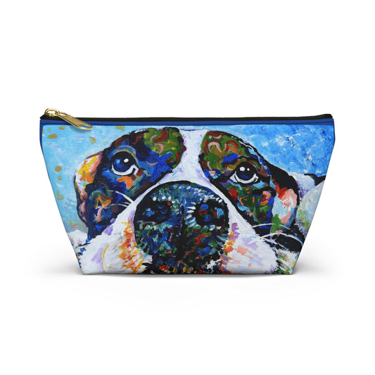 Small Travel zipper bag - Puppy Love