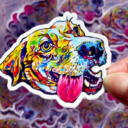 Sticker - mixed breed "Almond"