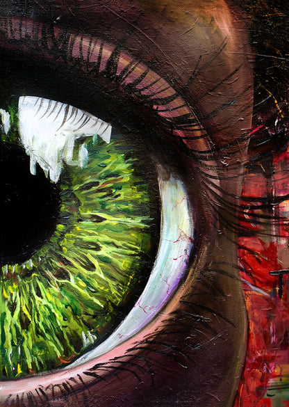 'Want to Break Free', original painting
