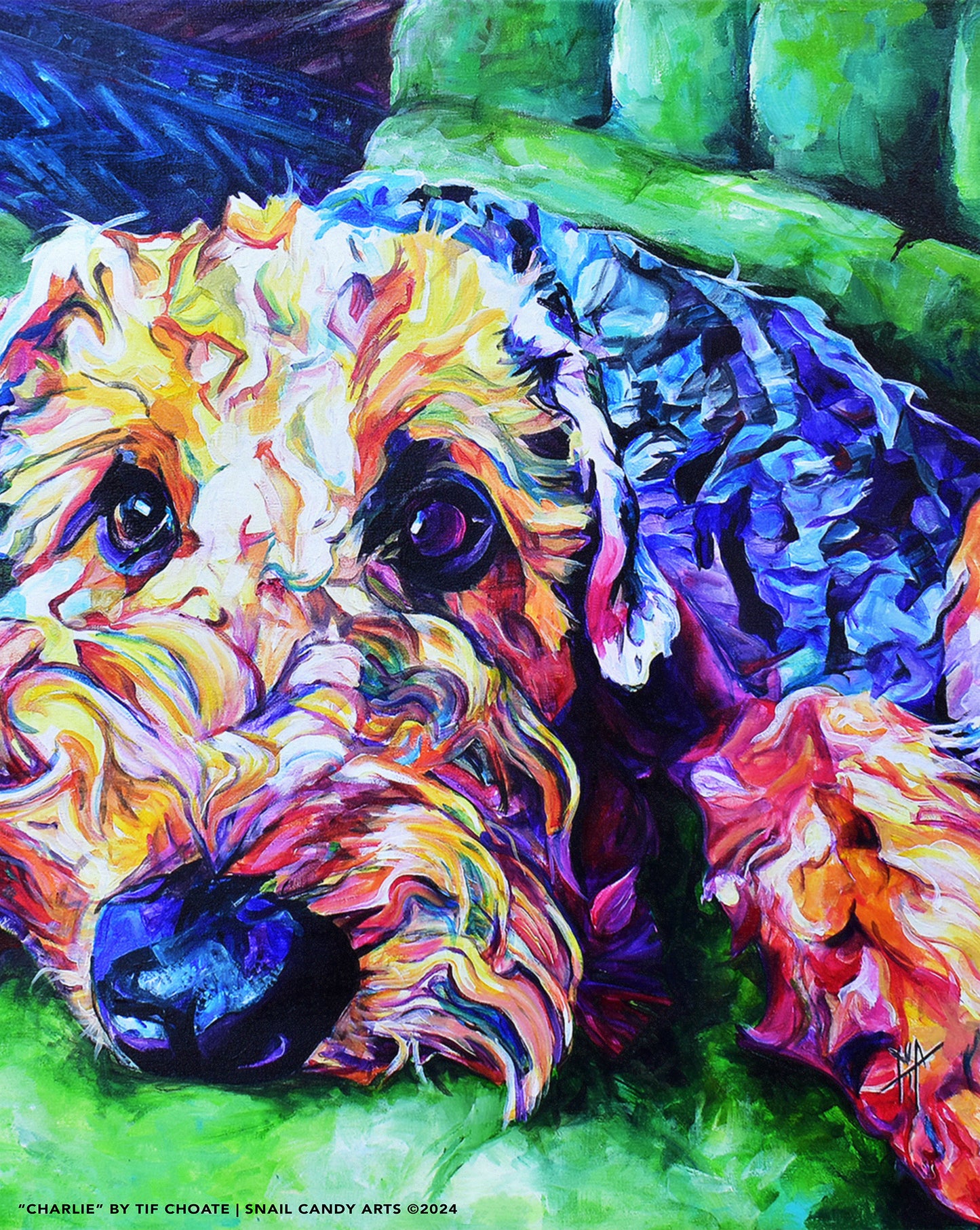 AIREDALE Dog Puzzle